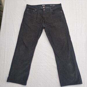 Denver Hayes corduroy casual pants men's size 36X30 black colour straight leg